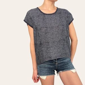 Converse Blue Striped Tee 💕